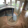 Curved glass balustrade -02