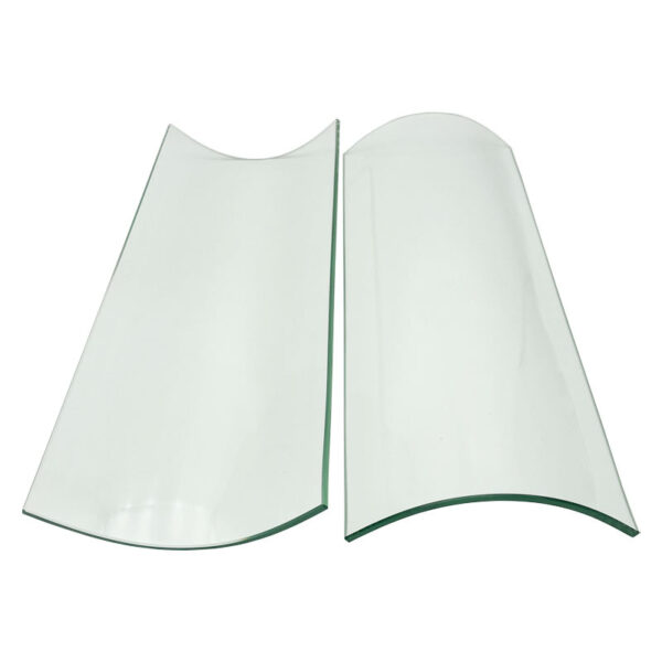 Curved safety glass